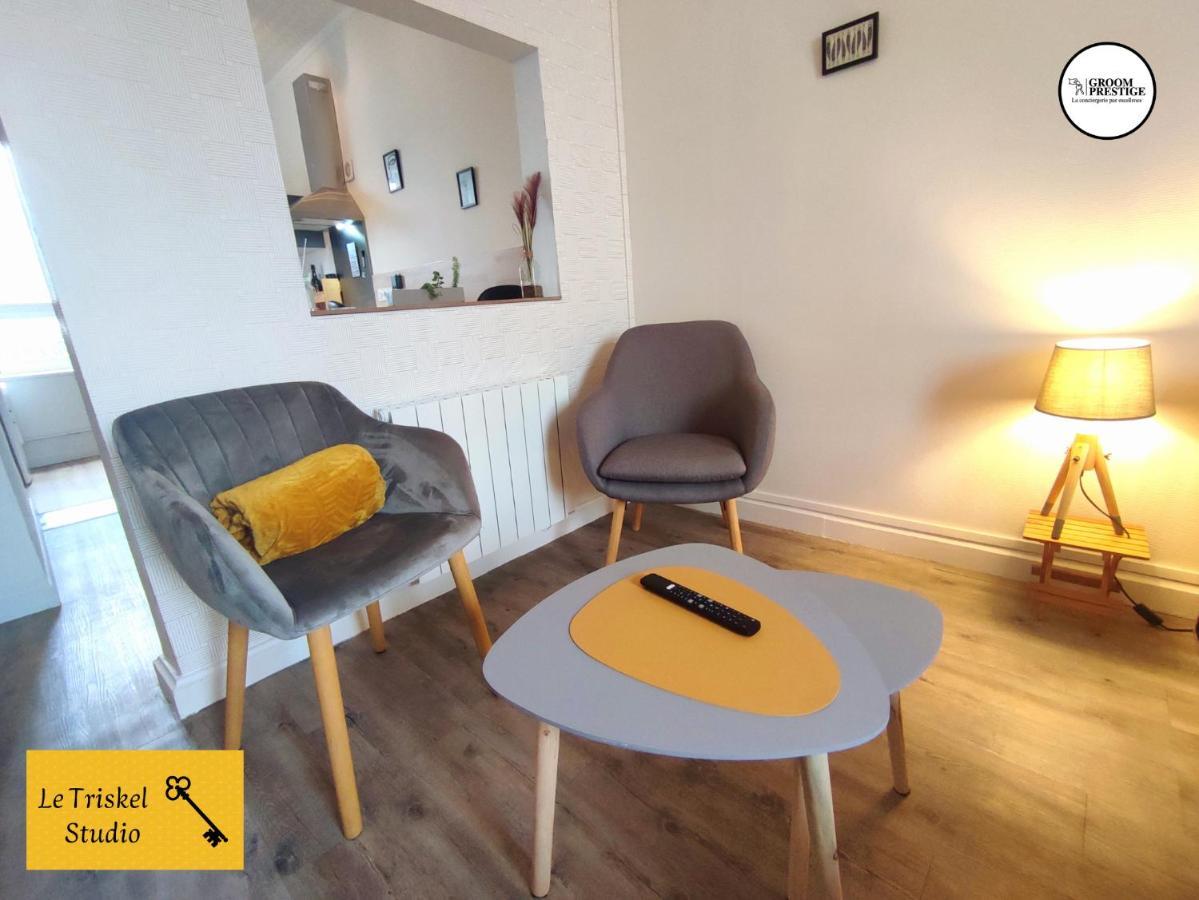 Appartement Le Triskel Studio - Un chez soi proche de la gare à Saint-Brieuc Extérieur photo