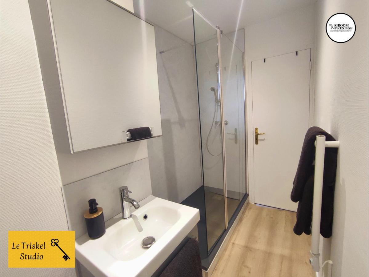 Appartement Le Triskel Studio - Un chez soi proche de la gare à Saint-Brieuc Extérieur photo