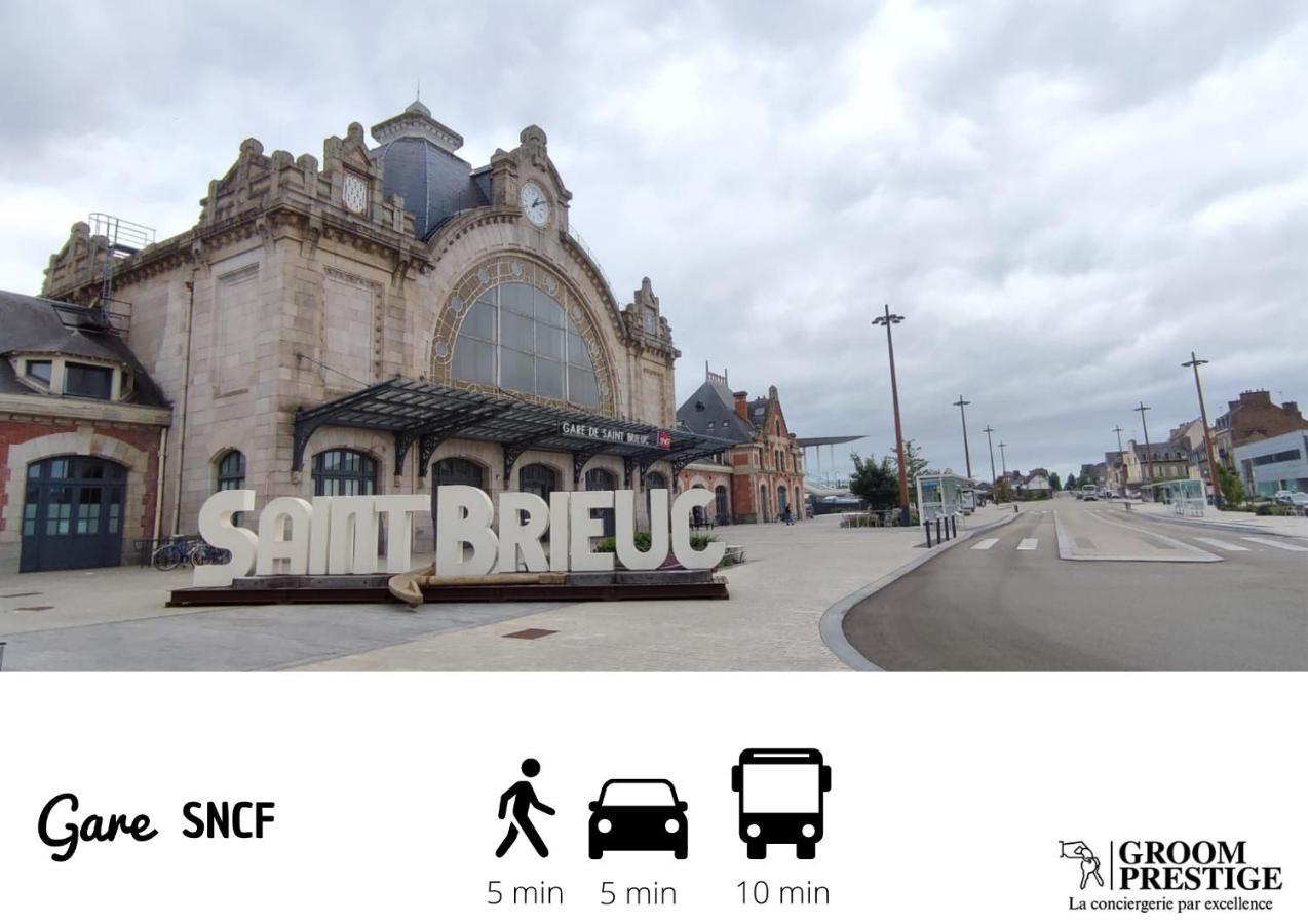 Appartement Le Triskel Studio - Un chez soi proche de la gare à Saint-Brieuc Extérieur photo